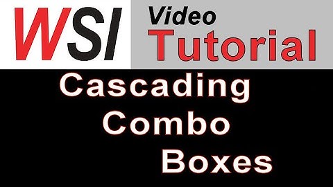 Access Tip: Cascading Combo Boxes