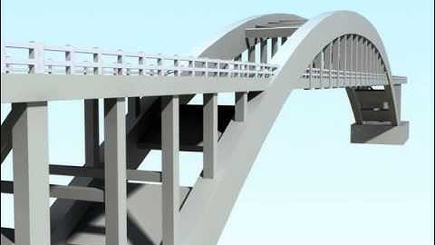 Rio das Antas Bridge 3D model from CGTrader.com