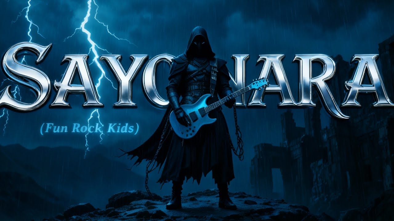 🔥 SAYONARA – Versi Rock Metal | By Fun Rock Kids #coverai #alrequest 🎤⚡