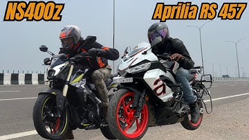 Pulsar NS400Z vs Aprilia RS457 Drag Race 🔥🔥