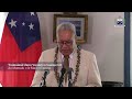 MALELEGA A LANA AFIOGA I LE AO MAMALU O LE MĀLO TUTO’ATASI O SAMOA