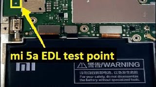 Redmi 5a edl test point Redmi 5a edl test point