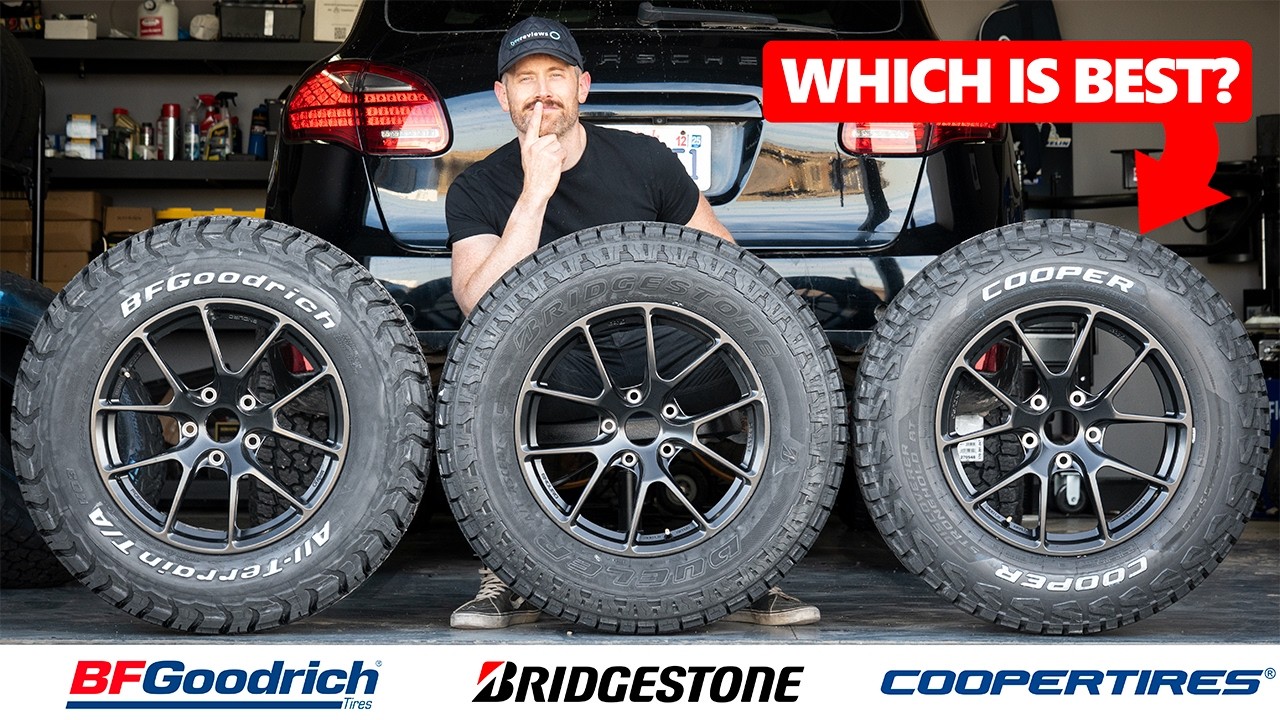 BFGoodrich AT KO3 против Bridgestone AT Ascent против Cooper Stronghold AT — что выбрать?