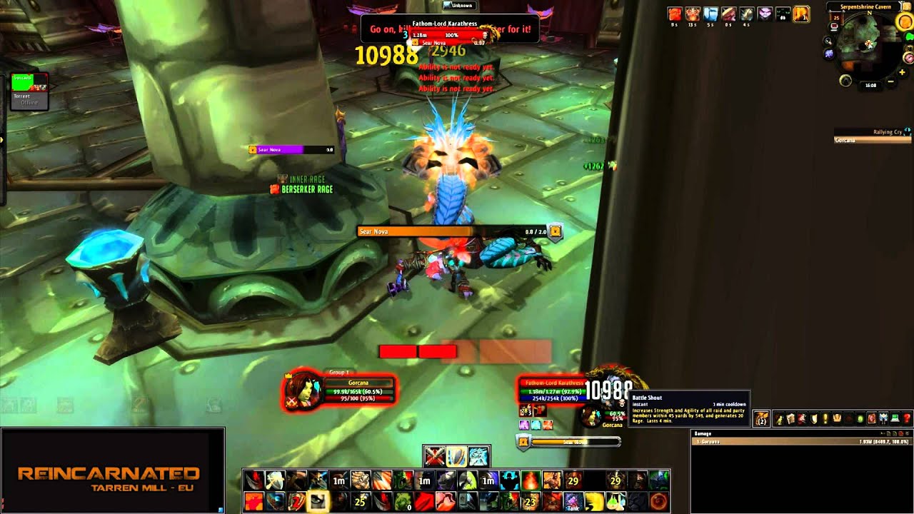 Fathom-Lord Karathress - Protection Warrior solo