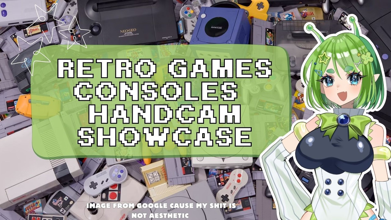 Showing off "retro" stuff - 6 Month Anniversary Stream