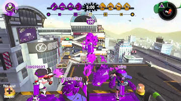 Double kill with splat bomb| splatoon 2