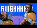 Lieutenant Commander Worf Is NOT A Merry Man Star Trek