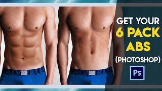 How to Get 6 Pack Abs in Photoshop - Photoshop Tutorial screenshot 1