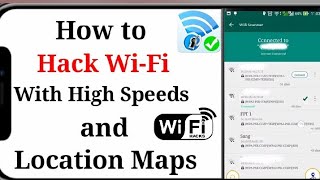 How to #Hack #Wi-Fi with #High_Speeds and #Location_Maps | Wi-Fi hack karna ka tarika | trick4U screenshot 4