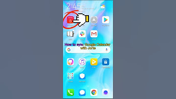 How can I sync Google Calendar with Jorte?