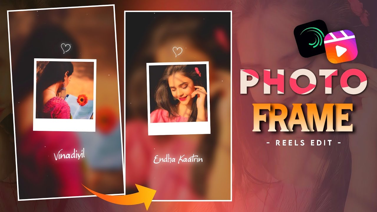 Frame Translation 📢 PHOTO FRAME Translation 🎴 Reels Edit 😍 Alight Motion Video Editing ...