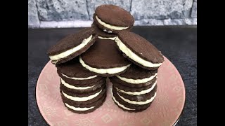 Домашнее Орео! Печенье Орео в Домашних Условиях! Как сделать Печенье Орео! / Oreo Cookies at Home!