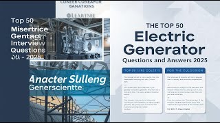 Top 50 Electric Generator Interview Questions and Answers 2025