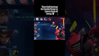 Low matches Fanny prank gone wrong 💀 #fannymoments #mobalegends5v5 #fannymontage #viztagames