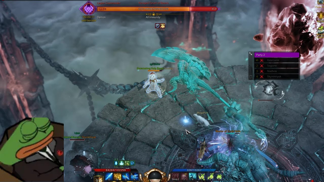 POV: you entered valtan party finder group