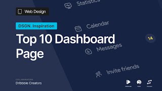 Top 10 uiux Examples of Dashboard Web Page | Web Design Project Idea
