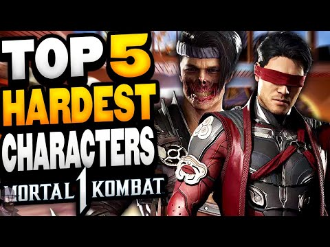 The Top 5 HARDEST Characters to Learn in Mortal Kombat 1