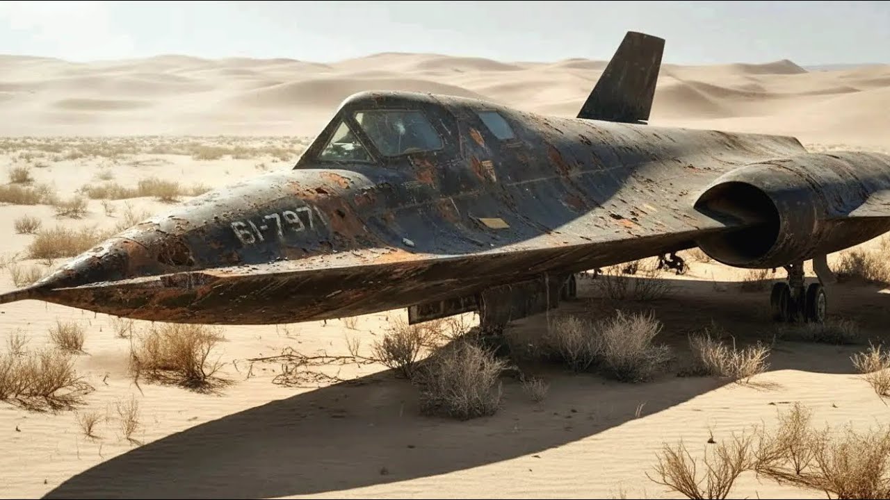 Forgotten SR-71 Buried in Desert – Insane Restoration to Pristine Black Titanium!