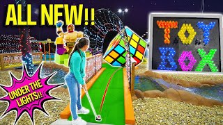 Amazing FIRST OF IT’S KIND Mini Golf Course! - Crazy Course!