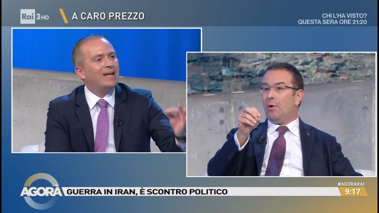 Luca Pirondini ospite a Agorà - 4/3/2026