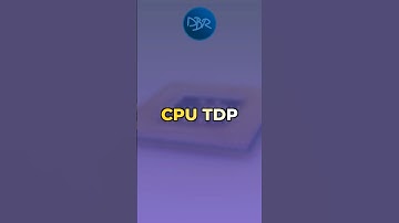 CPU TDP: Why Your CPU Uses More Power Than Advertised #Shorts