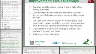 Organizational Learning and Data Use in Schools and Districts: Strategies for Improvement