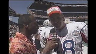 Peyton Manning on Mike Vanderjagt for talking s**t about him in a press conference 2003