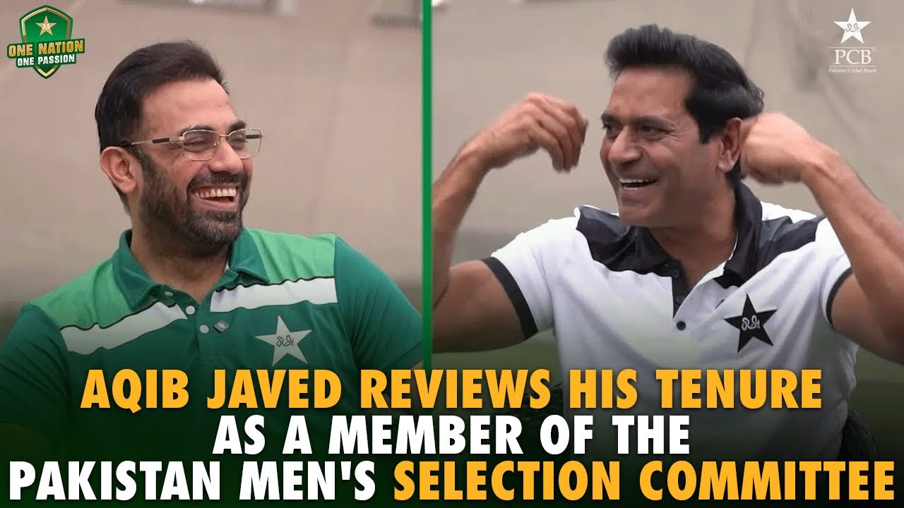 Aqib Javed reviews his tenure as a member of the Pakistan men's selection committee | PCB | MA2A
