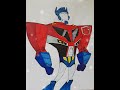 Transformers Animated Optimus Prime Drawing