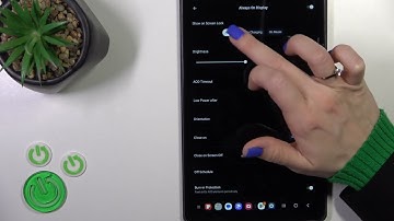 How to Customize the Always On Display Theme on SAMSUNG Galaxy Tab A9 - Muviz Edge App