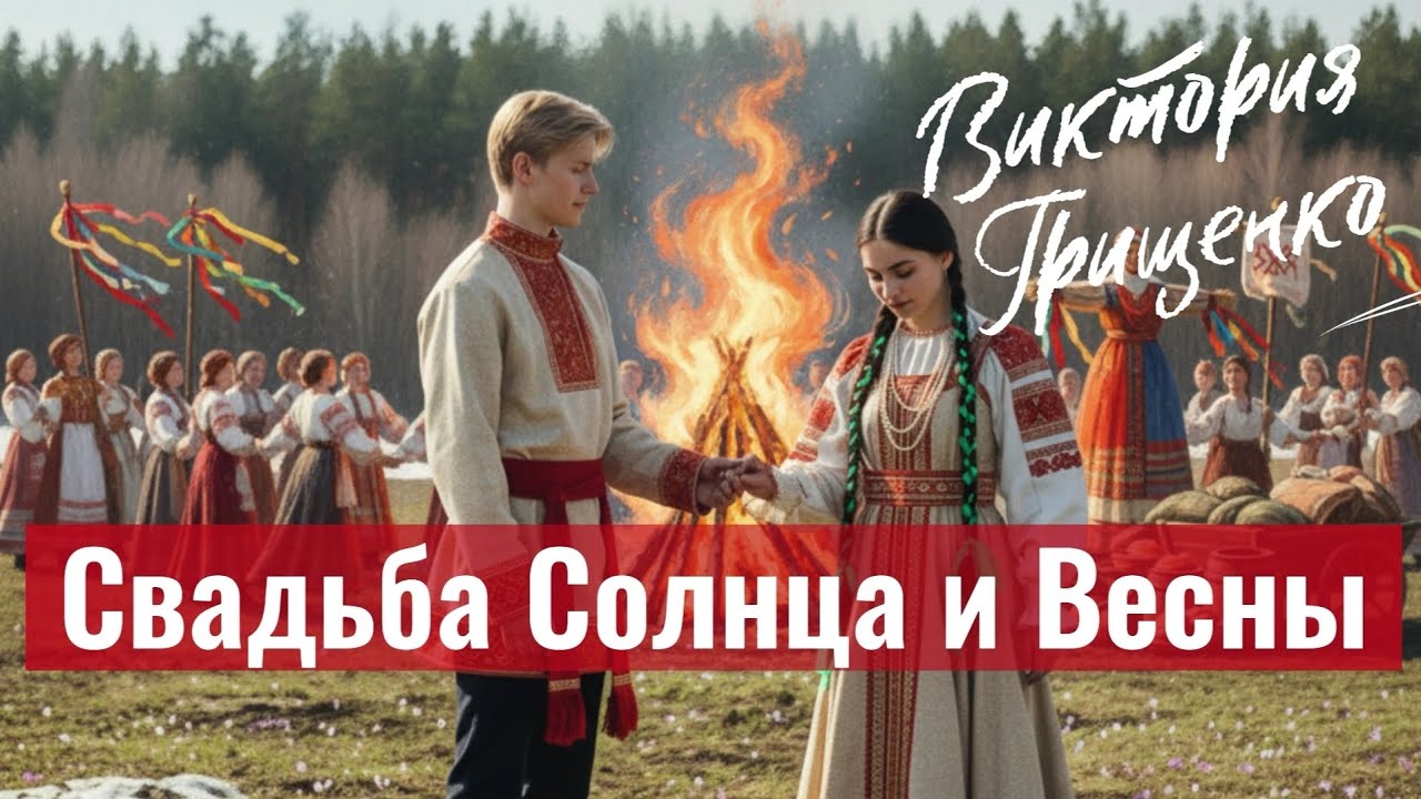 Виктория Грищенко - Свадьба Солнца и Весны (Масленица). Песня