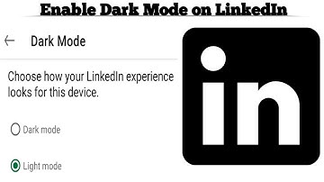 How to Enable or Disable Dark Mode on LinkedIn | Dark Theme on Linked In App | Techno Logic | 2022