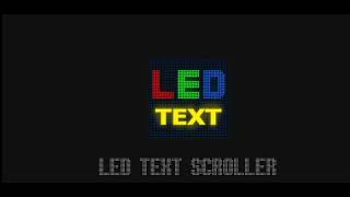 Led TExt Scroller Android for free #shorts screenshot 1