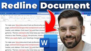 How to Redline in Word Document: Add & Remove Redlines​