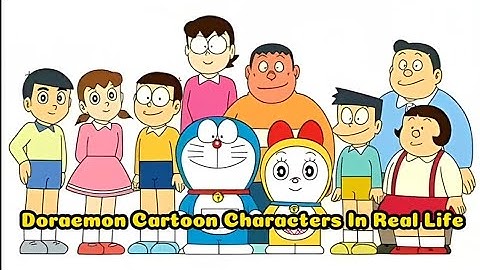 Doraemon Characters In Real Life | Inspired by Fujiko F. Fujio and Shin-Ei Animation |Fan-Made 