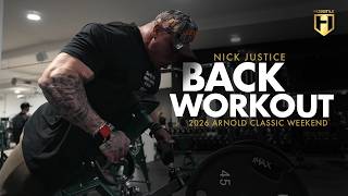 Back Workout with IFBB Pro Nick Justice | 2026 Arnold Classic Weekend | HOSSTILE