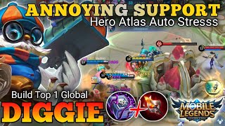 META DIGGIE IS BACK!! | ANNOYING SUPPORT HERO | Build Top 1 Global Diggie ~ MLBB