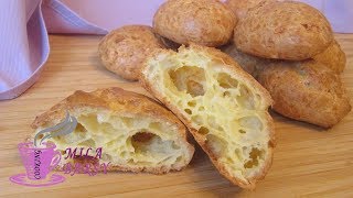 Великолепная закуска | Французские "Гужеры" с сыром | Простой рецепт | French "gushers" with cheese Великолепная закуска | Французские "Гужеры" с сыром | Простой рецепт | French "gushers" with cheese