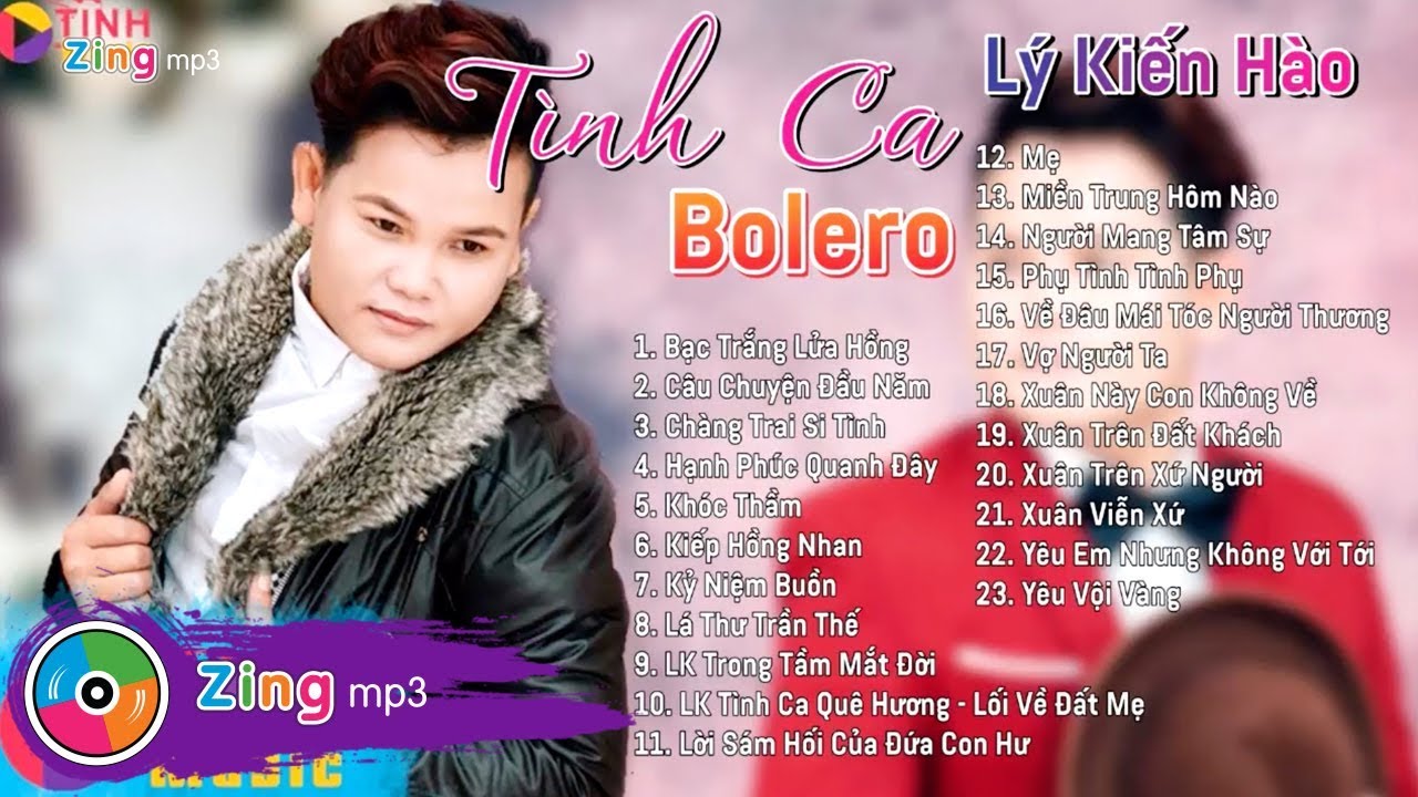 Tình Ca Bolero - Lý Kiến Hào (Album)