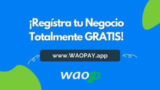 WAOPay - Vende y Cobra desde el WhatsAPP de tus propios Clientes. screenshot 1