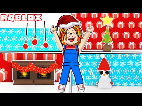 Nuevos Diseños Exclusivos De Navidad En Adopt Me De Roblox - roblox im a baby adopt me