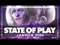 Kojimascarade  state of play de janvier 2024 avec ttryl  jsam