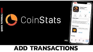 How to Add Your First Transaction in CoinStats Easily? Track Your Crypto Transactions