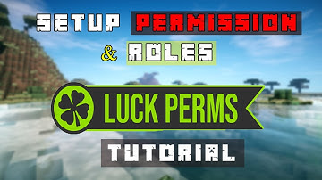 How To Setup Ranks & Permissions On Your Minecraft Server (LuckPerms Tutorial) (Java + MCPE)