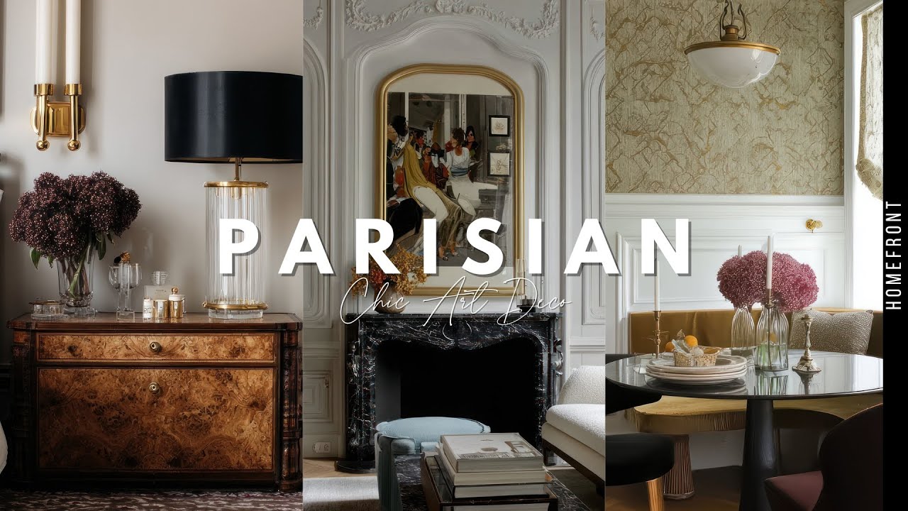 Joseph Dirand–Inspired Parisian House | Chic Art Deco Interior Design Tour