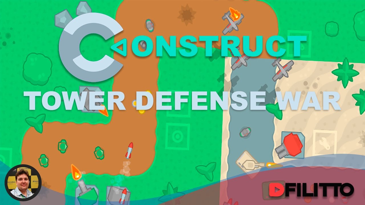 Construct 3 # Tower Defense War - 08 Destruindo os inimigos e ...