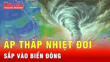 Một áp thấp nhiệt đới đang tiến vào Biển Đông, hình thành vùng thời tiết xấu trên biển | Tin tức 24h