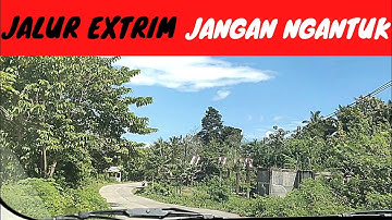 BEGINI KONDISI JALUR EKSTRIM  BULU DUA KAB.BARRU | Perjalanan menuju Desa Galung Kec.Barru |Car Vlog