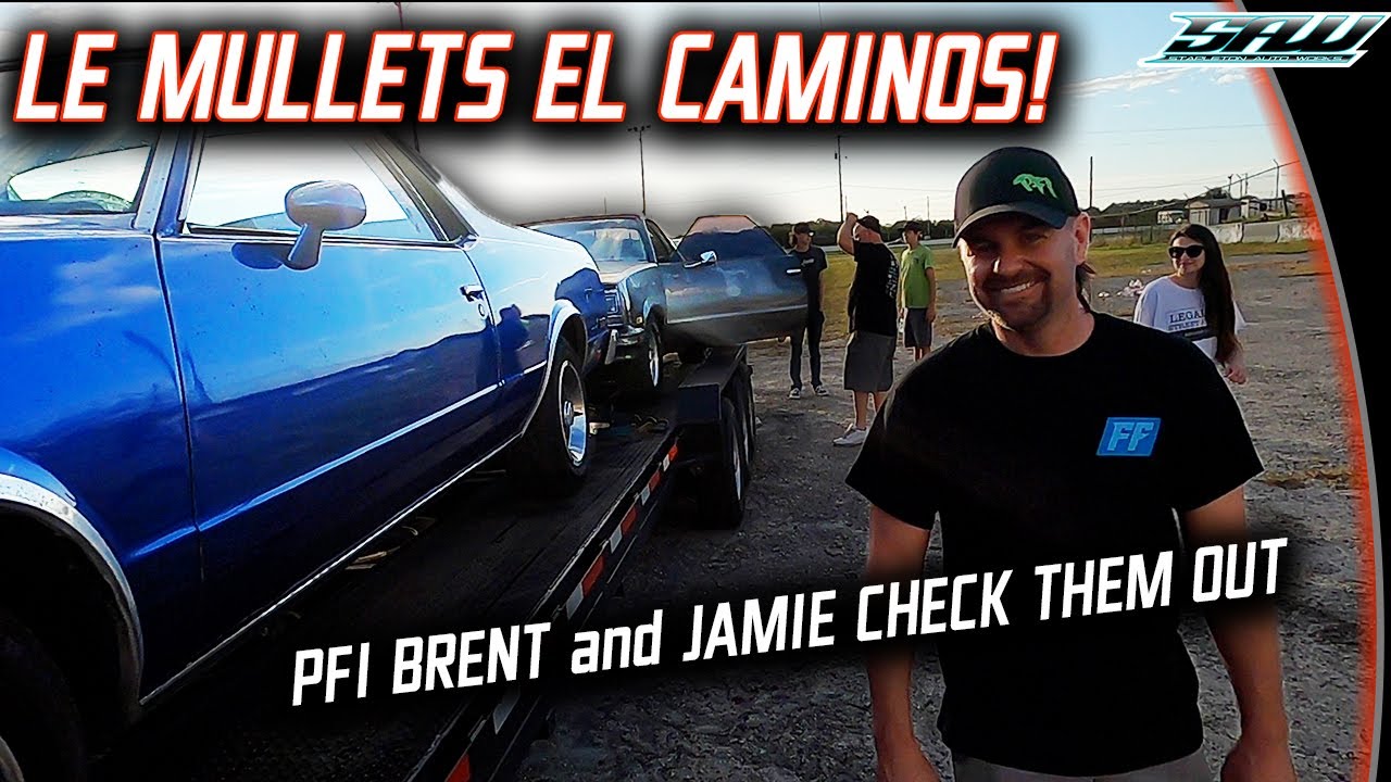 LeMullets Winners PFI Brent and Jamie Load Up the El Caminos