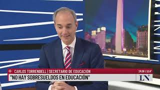 Carlos Torrendell, secretario de educación: 'Estamos mal con las pruebas aprender'